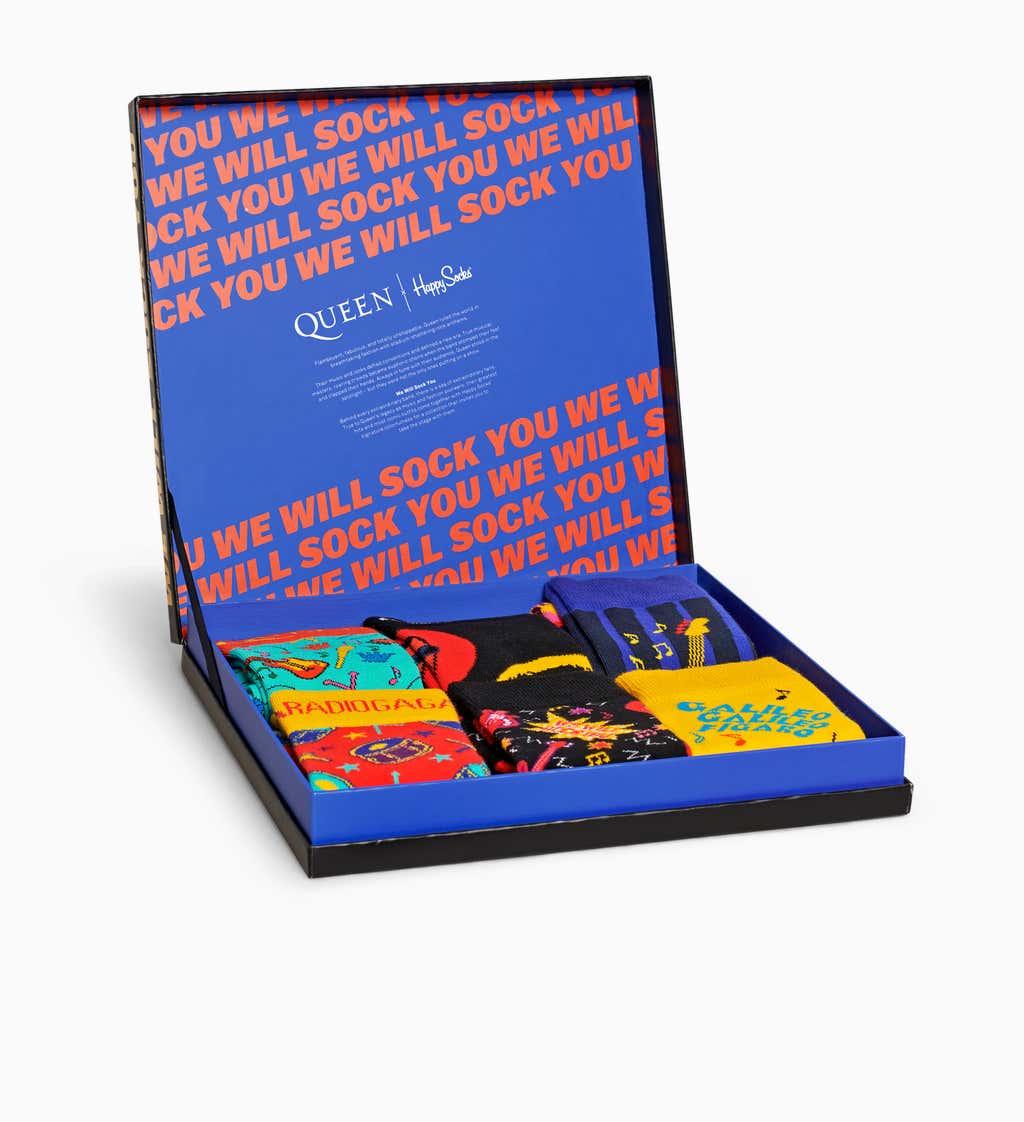 6 Pack Queen Socks Gift Set