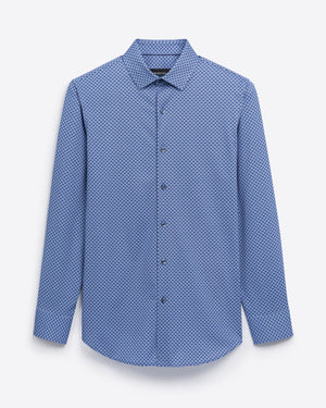OoohCotton Tech Long Sleeve Shirt - Classic Blue