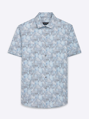 OoohCottonTech Short Sleeve Shirt – Platinum Print