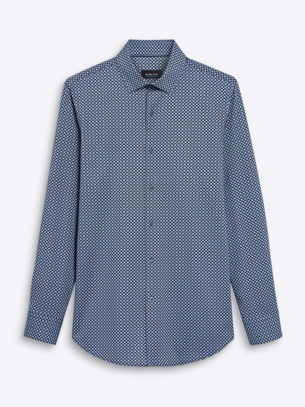 OoohCotton Tech Long Sleeve - Air Blue Print