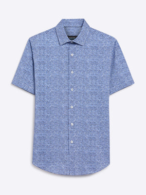 OoohCottonTech Short Sleeve Shirt – Classic Blue